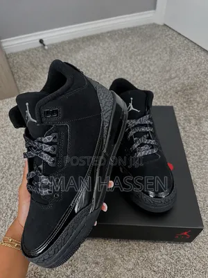 NIKE #Air_Jordan 3 ”BLACK CAT ”