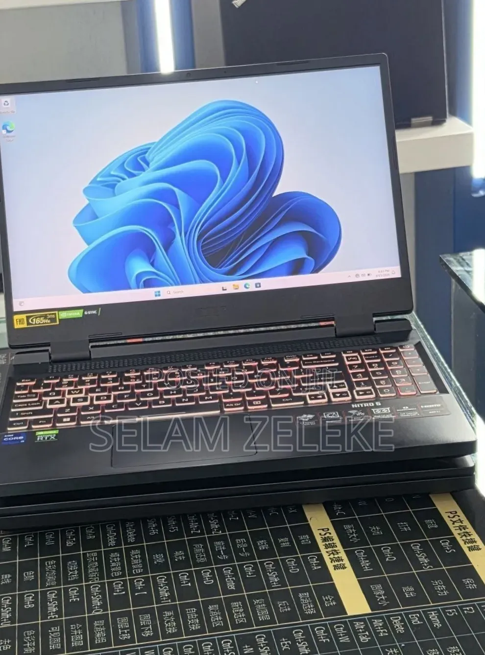 New Laptop Acer Nitro 5 16GB Intel Core i9 SSD 1T