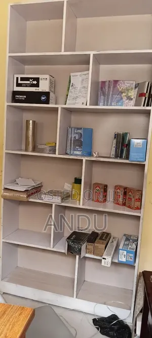 Large Wooden Office & Storage Shelf – Affordable Price