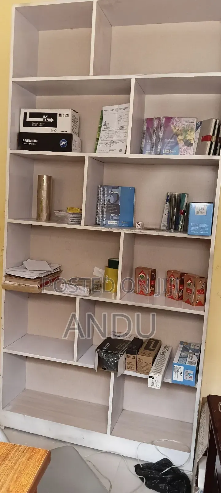 Large Wooden Office & Storage Shelf – Affordable Price