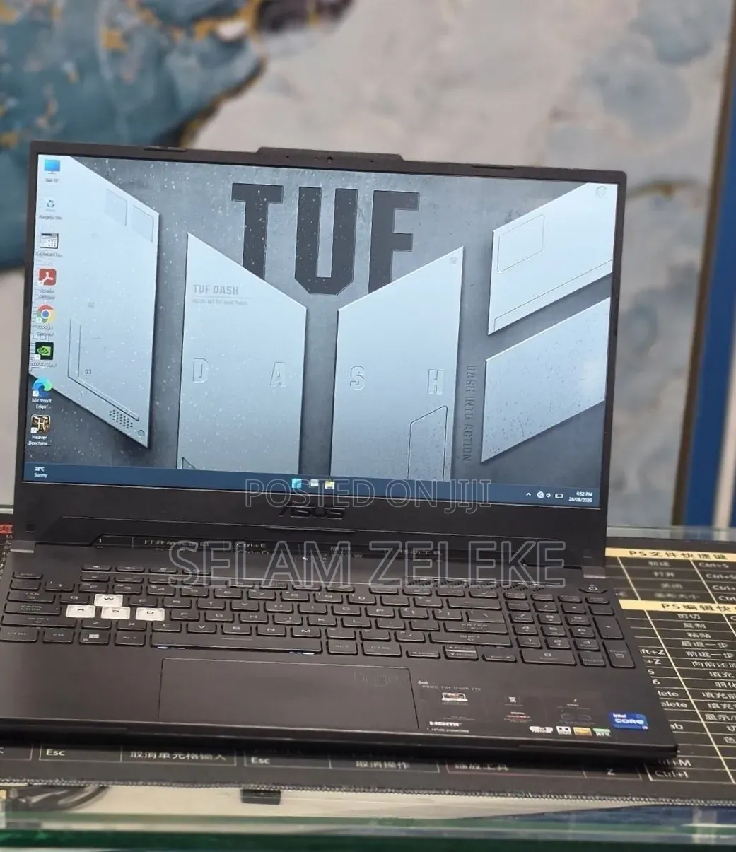 New Laptop Asus TUF Dash F15 16GB Intel Core i7 SSD 512GB