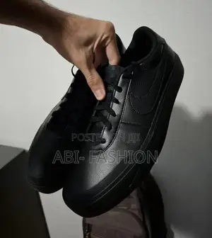 Nike Court Shot “Triple Black” Unisex Sneakers