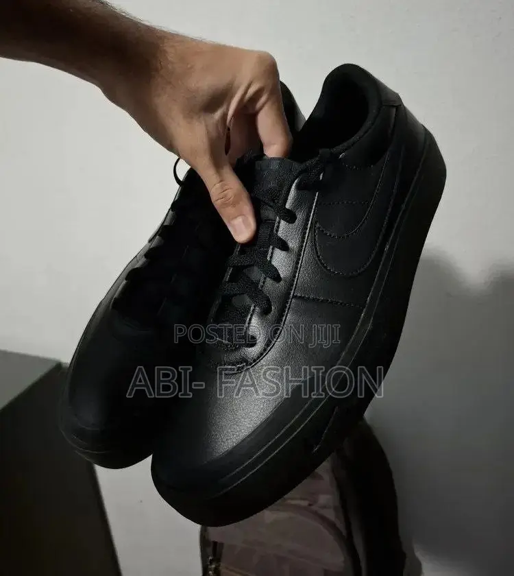 Nike Court Shot “Triple Black” Unisex Sneakers