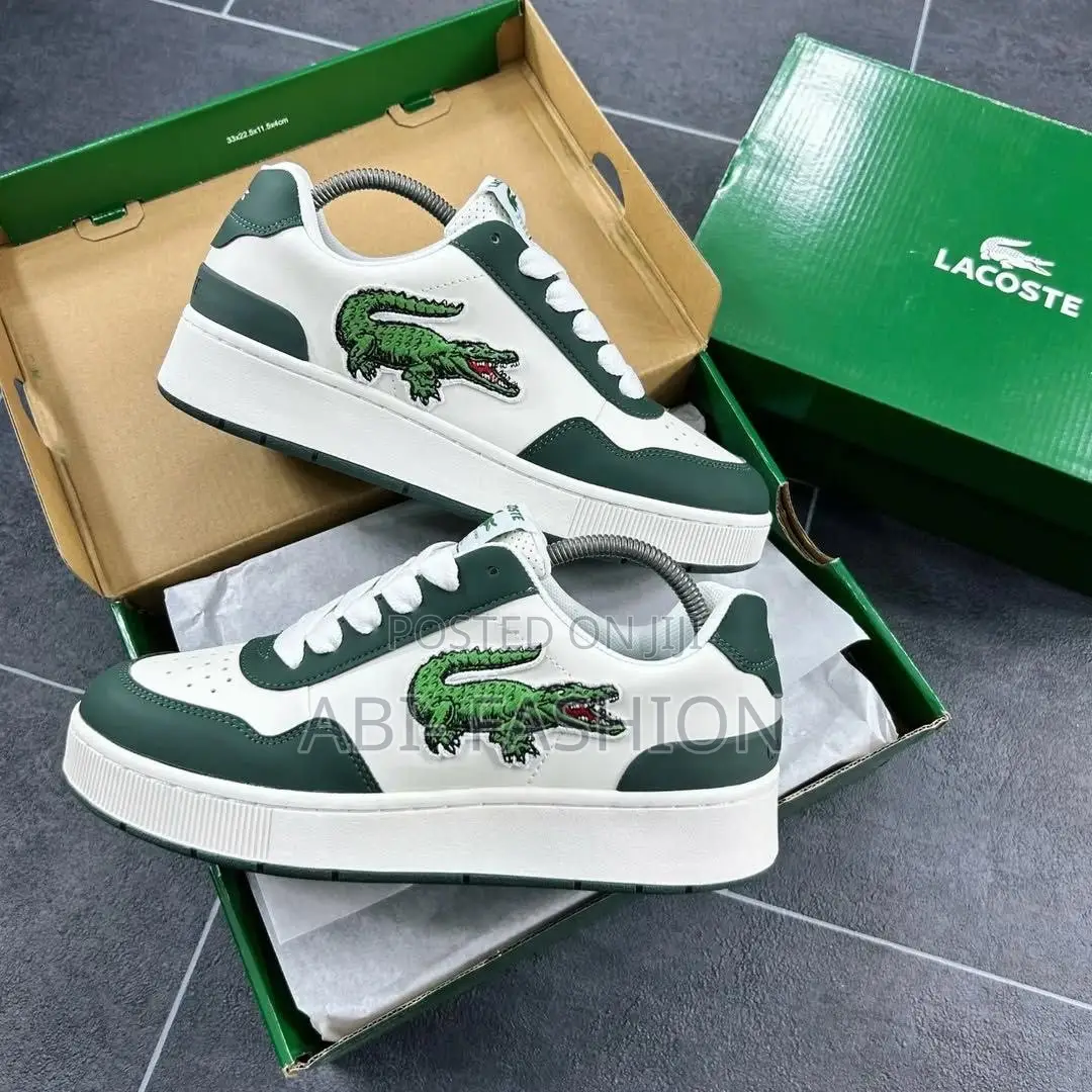 Lacoste Ace Clip Leather Fashion Shoes