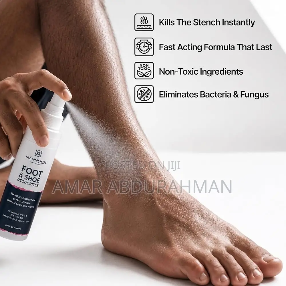 Mannlich Shoe & Foot Deodorizer Spray