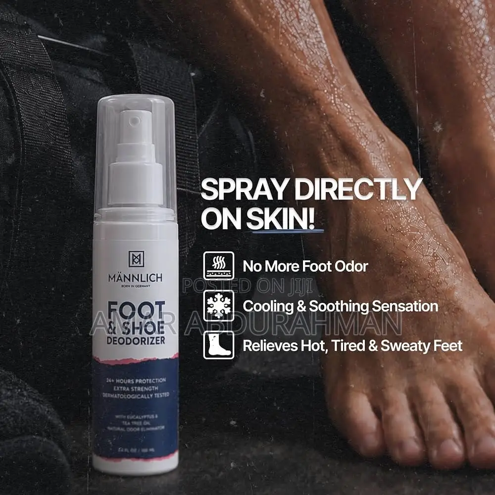 Mannlich Shoe & Foot Deodorizer Spray