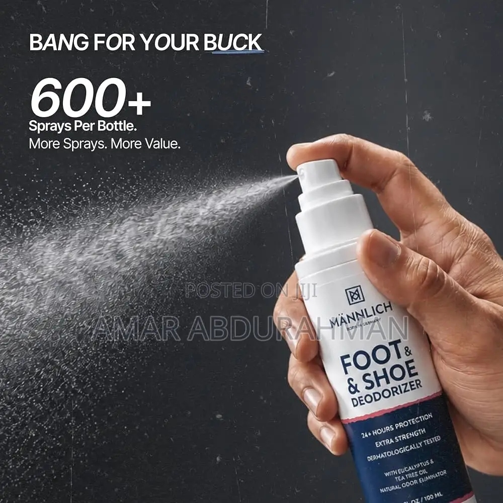 Mannlich Shoe & Foot Deodorizer Spray