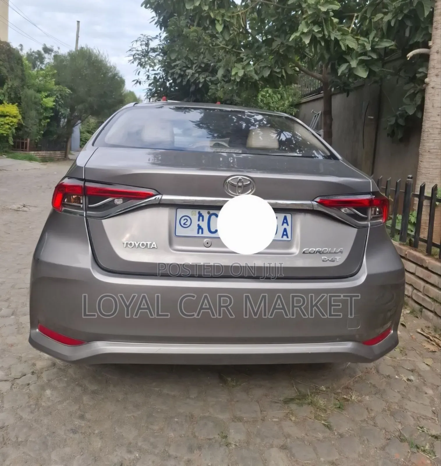 Toyota Corolla L 2022 Gray
