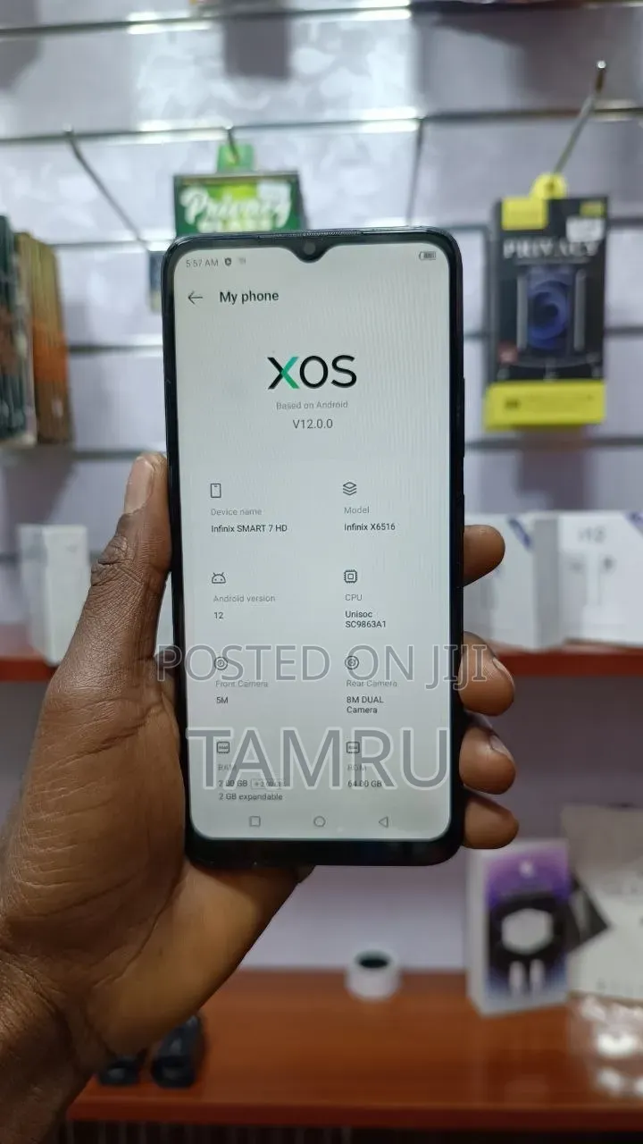 Infinix Smart 7 HD 64 GB Black