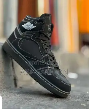 Air Jordan 1 High X Travis Scott “Black Phantom” Shoes