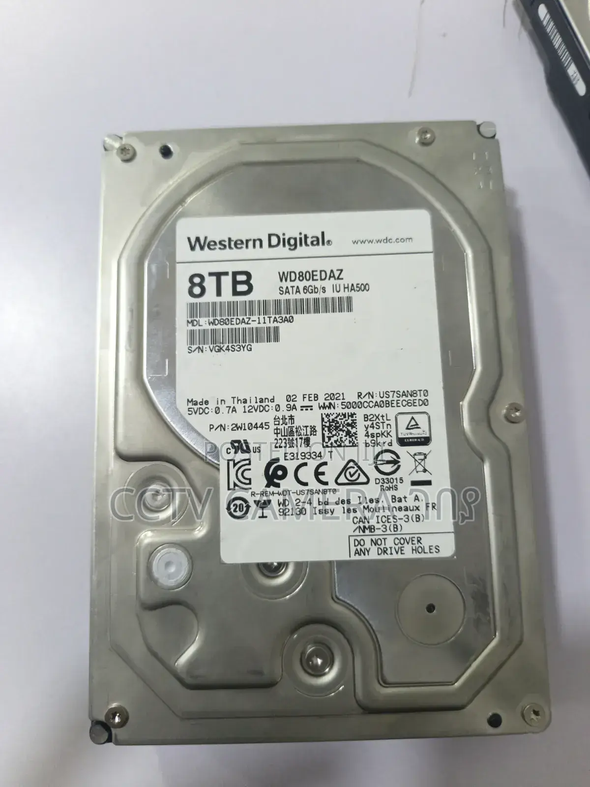 8tb Western Digital Wd80edaz