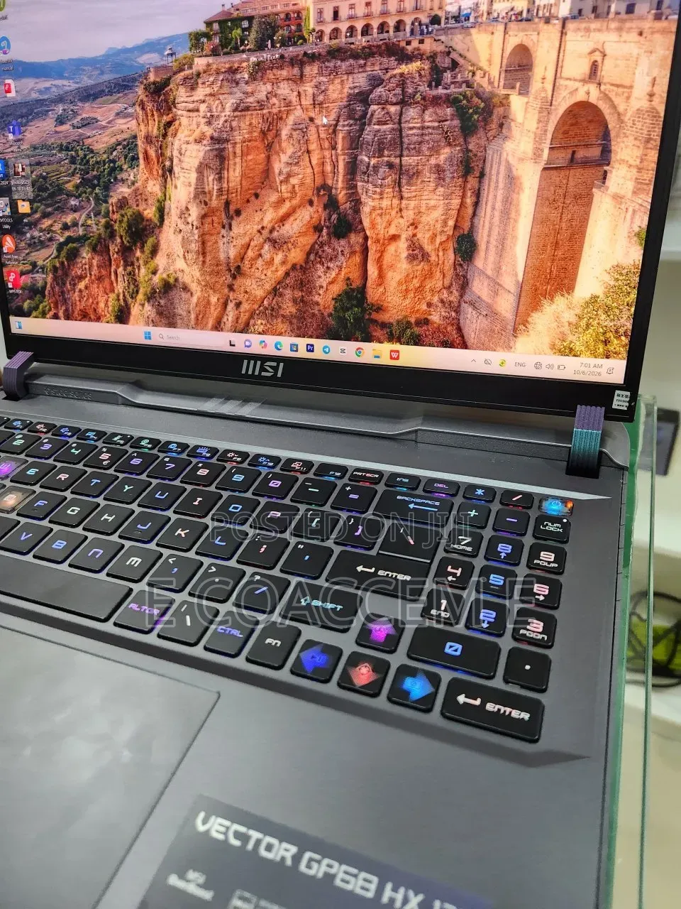 New Laptop MSI Vector GP68 HX 13V 16GB Intel Core i9 SSD 1T
