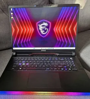 New Laptop MSI Raider GE68HX 13VI-202US 32GB Intel Core i9 SSD 1T