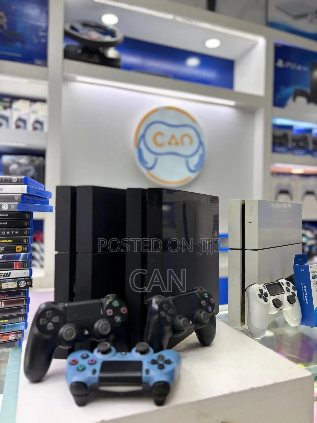 PlayStation 4 Fat Model - አሪፍ Condition ያለ & Full Accessories