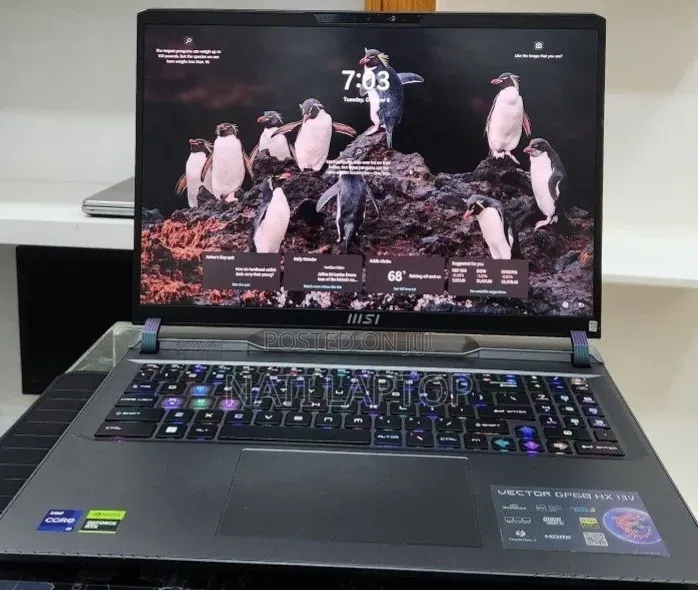 New Laptop MSI 16GB Intel Core i9 SSD 1T