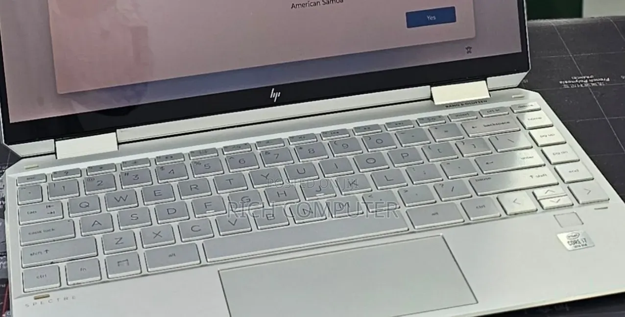 New Laptop HP Spectre X360 8GB Intel Core i7 SSD 512GB