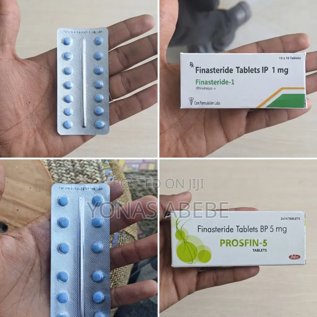 Finasteride 1mg and 5mg