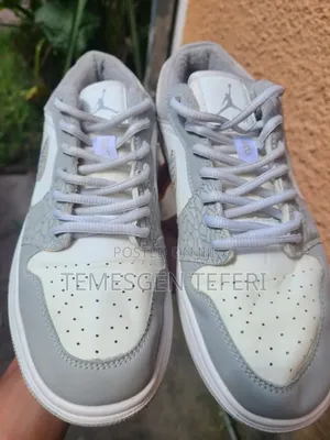 Air Jordan 1 - Smoke Grey Elephant Print