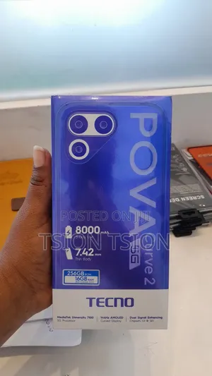 New Tecno Pova Curve 2 256 GB Black