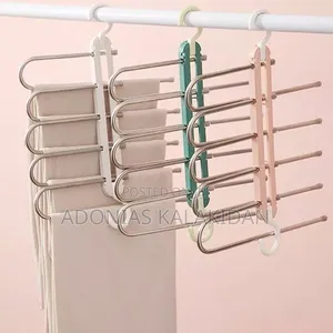 Hanglite 5-in-1 Trouser Hanger የሱሪ ማስቀመጫ