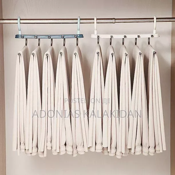Hanglite 5-in-1 Trouser Hanger የሱሪ ማስቀመጫ