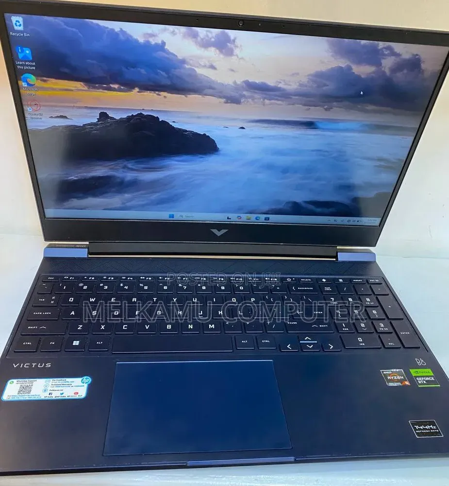 New Laptop HP Victus 15 16GB AMD Ryzen 5 SSD 512GB