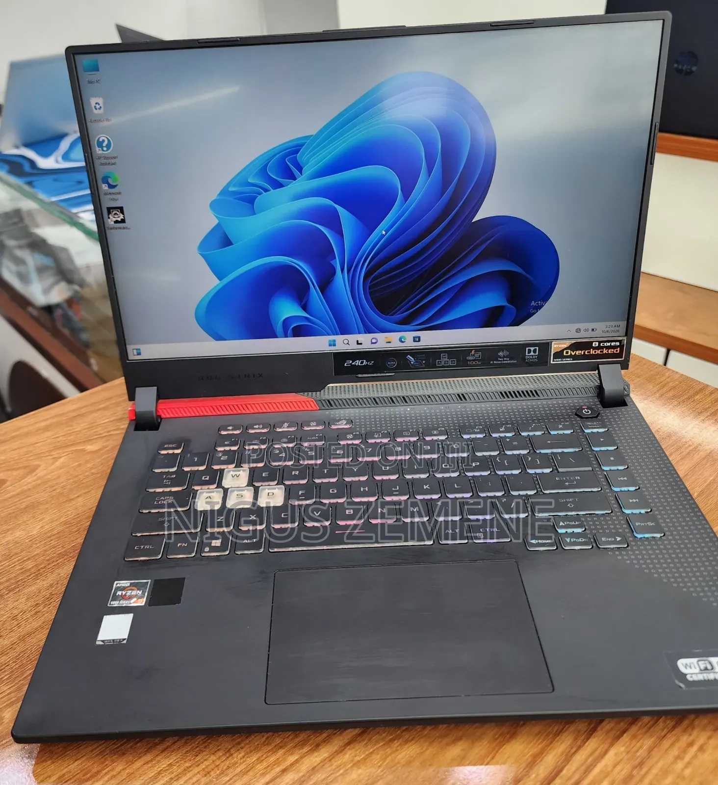 New Laptop Asus ROG Strix G15 16GB AMD Ryzen 9 SSD 512GB