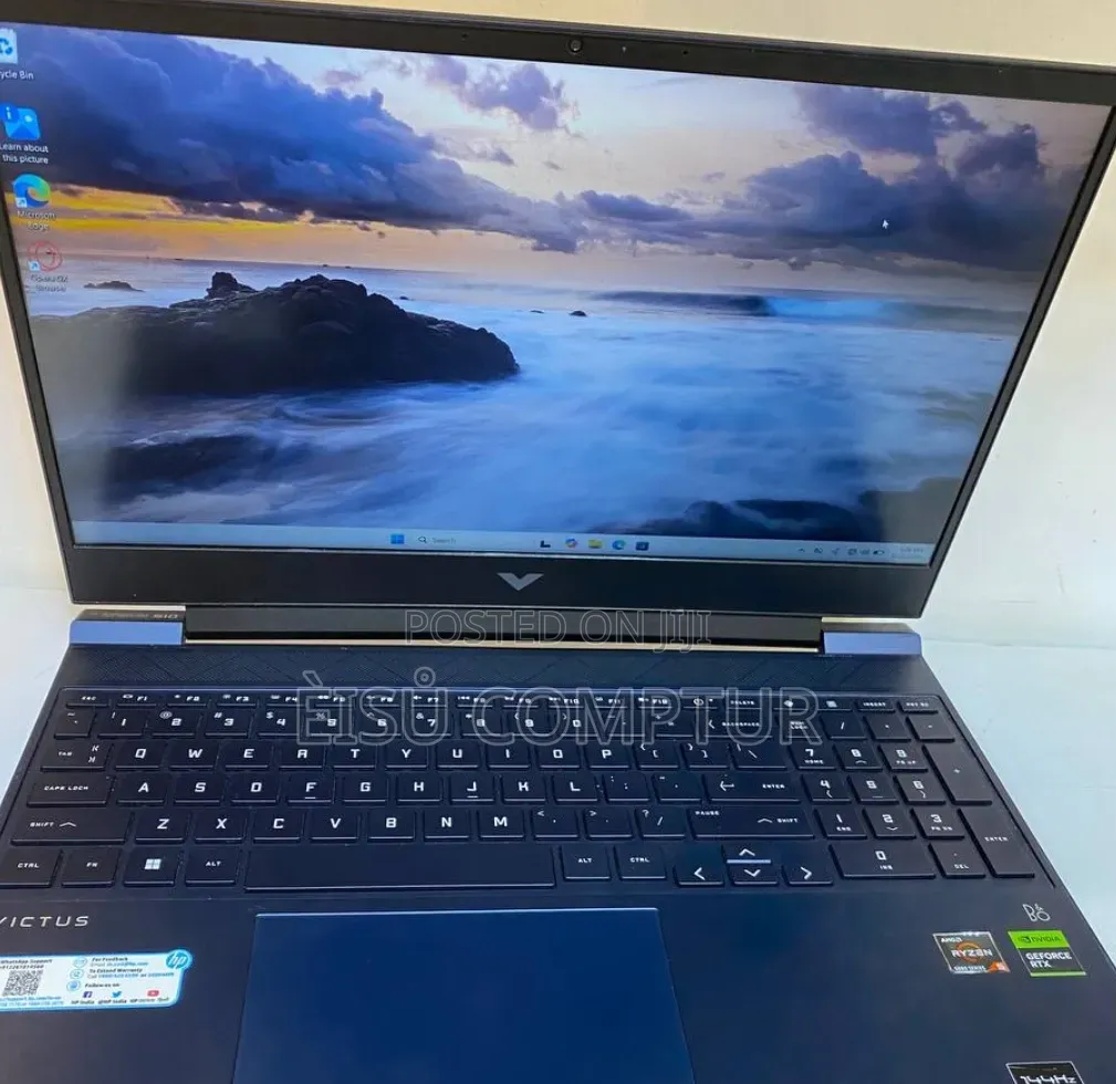 New Laptop HP Victus 15 16GB AMD Ryzen 5 SSD 512GB