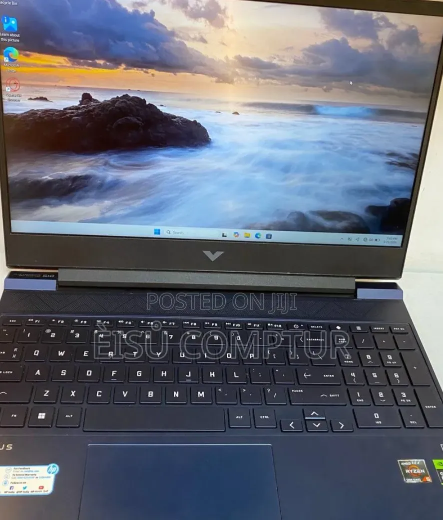 New Laptop HP Victus 15 16GB AMD Ryzen 5 SSD 512GB