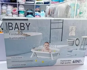 4 in 1 Foldable Baby Bath Tube Set