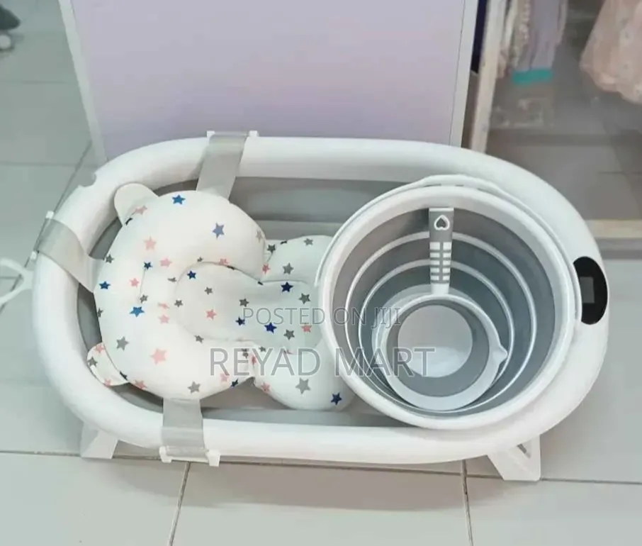 4 in 1 Foldable Baby Bath Tube Set