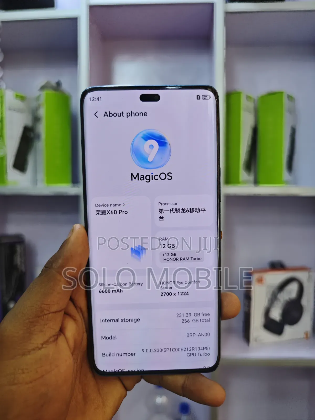 New Honor X60 256 GB Gray