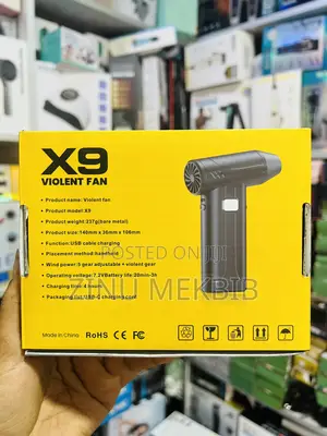 Violent Fan X9 Rechargeable Portable Hair Dryer