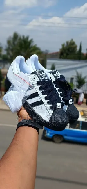 Adidas Superstar Black & White High Master Quality Sho Made in Vietnam