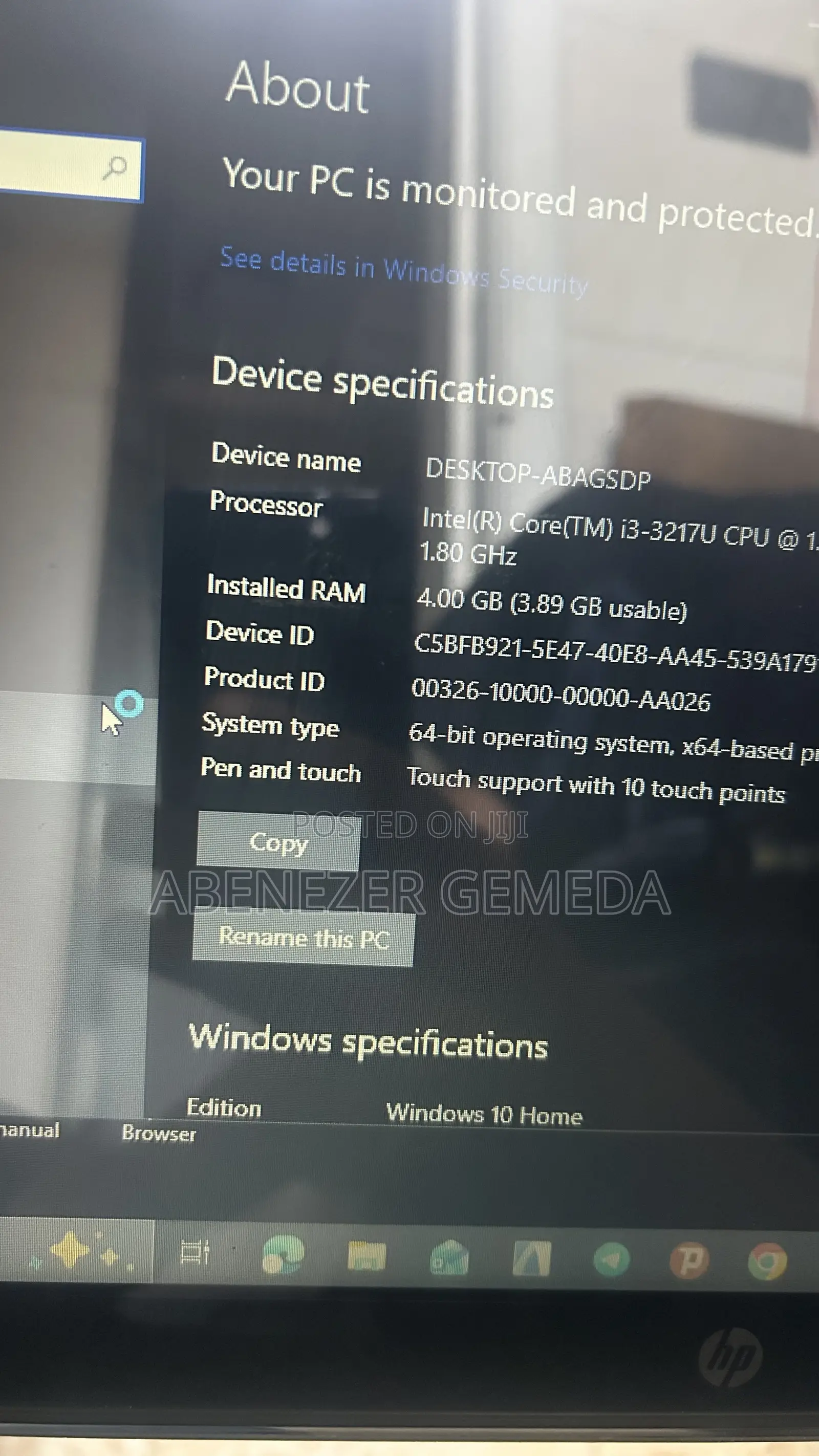 Laptop HP Pavilion 14 4GB Intel SSD 500GB