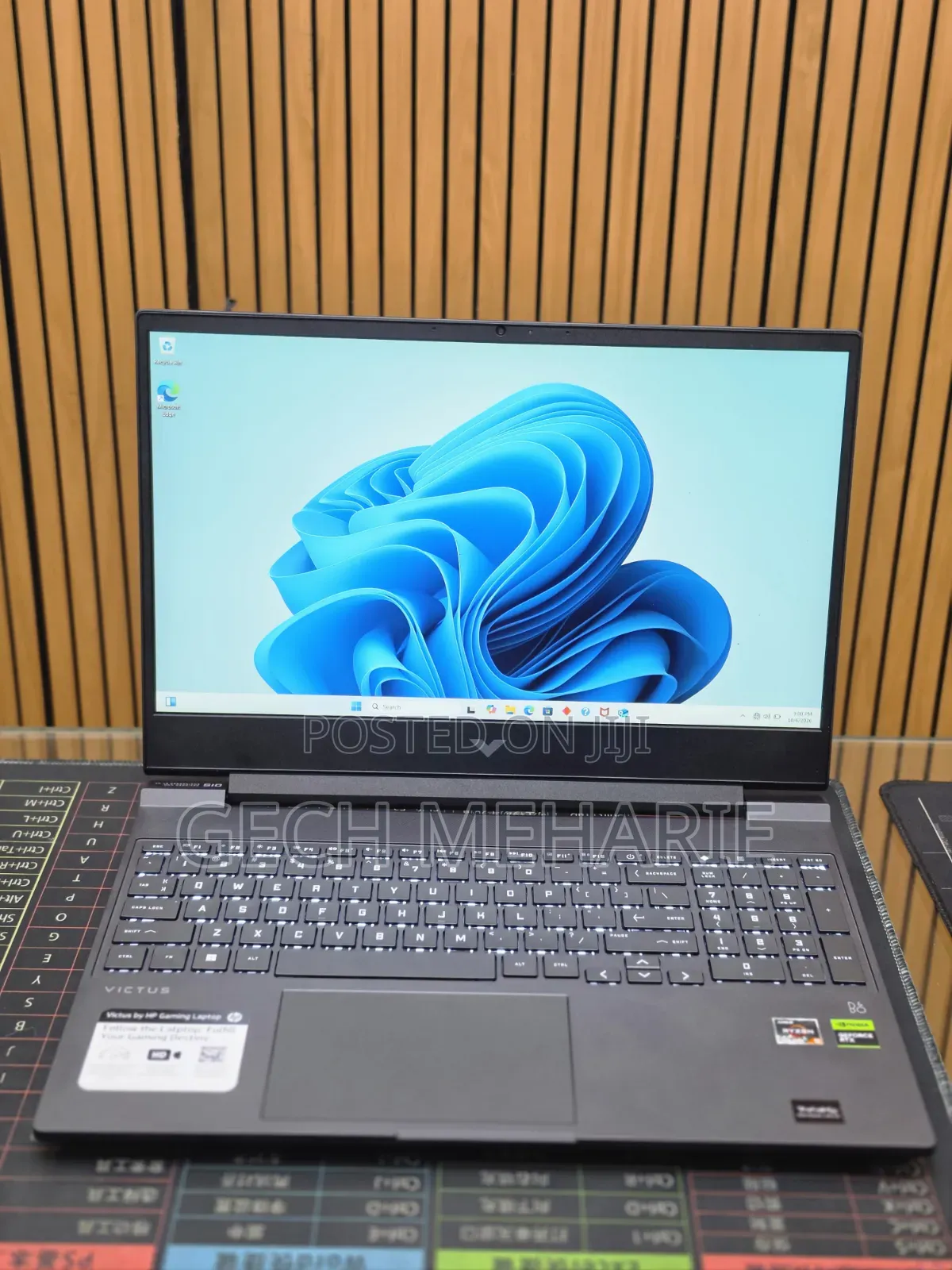 New Laptop HP Victus 16 8GB AMD Ryzen 5 SSD 512GB