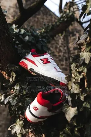 New Balance 550 “White/Red” Fashion Shoes | New Arrival