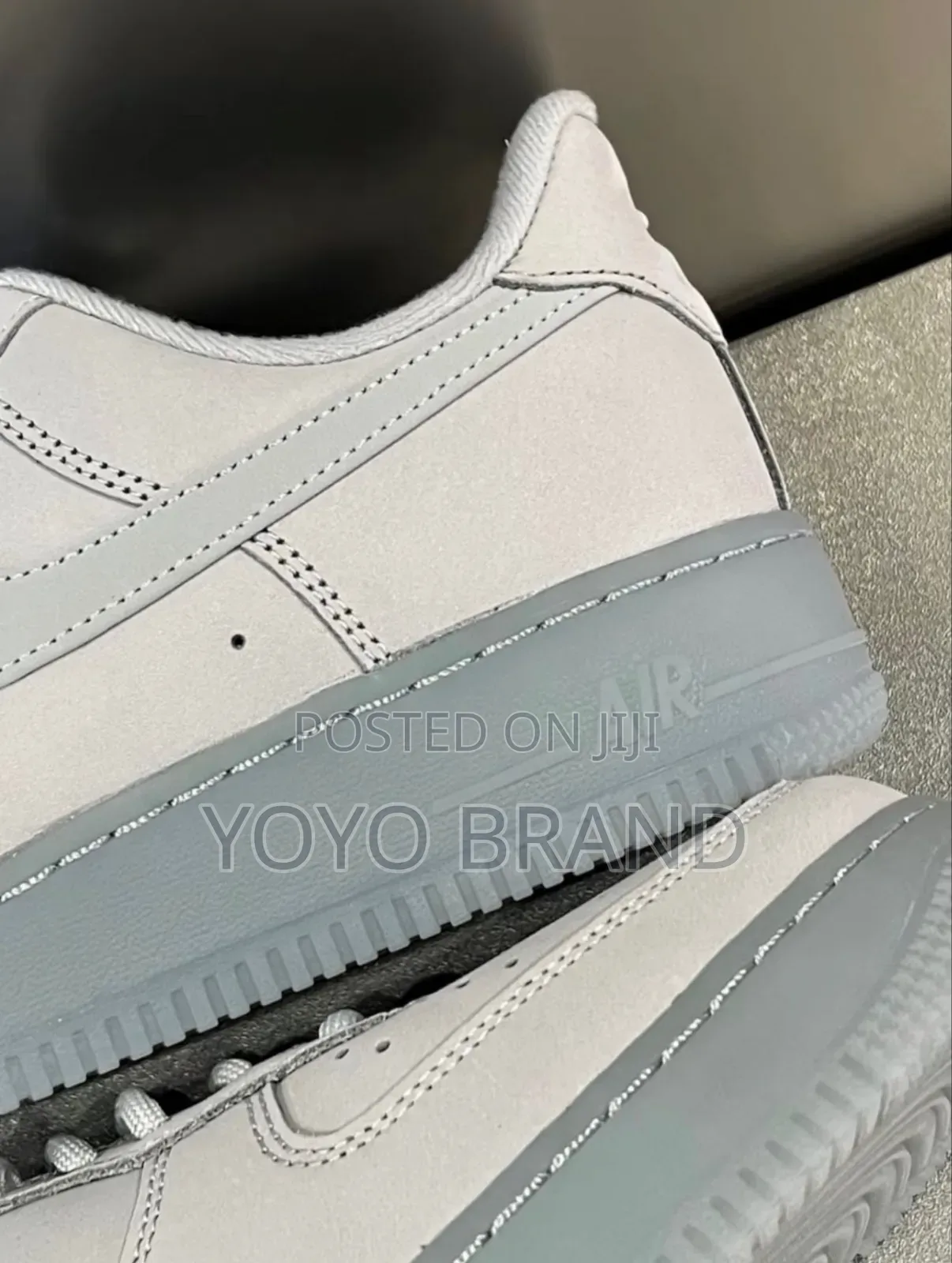 Nike Air Force 1 '07 Low WB "Triple Wolf Grey Unisex Fashion Sneakers