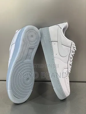 Nike Air Force 1 '07 Low WB "Triple Wolf Grey Unisex Fashion Sneakers