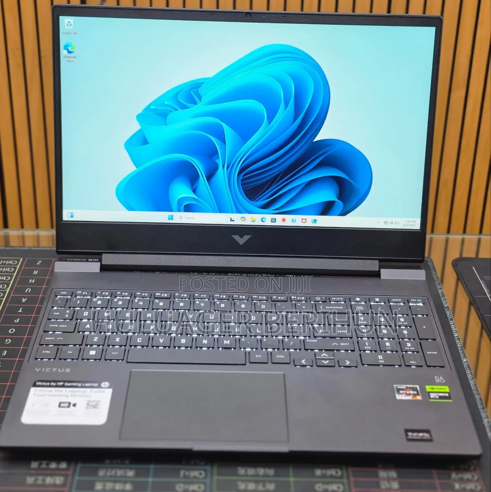 New Laptop HP Victus 15 8GB AMD Ryzen 5 SSD 512GB