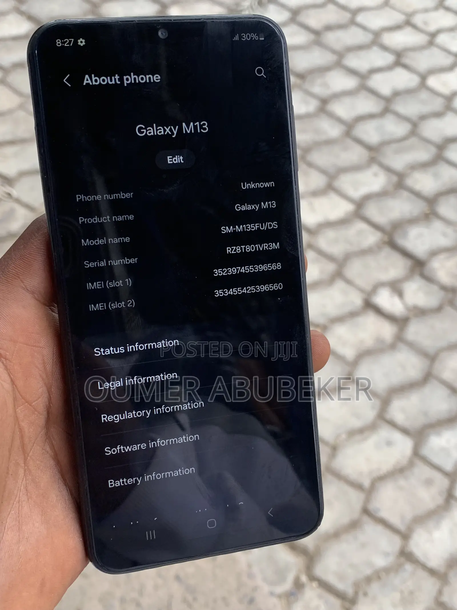 Samsung Galaxy M13 64 GB Black