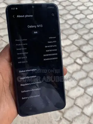 Samsung Galaxy M13 64 GB Black