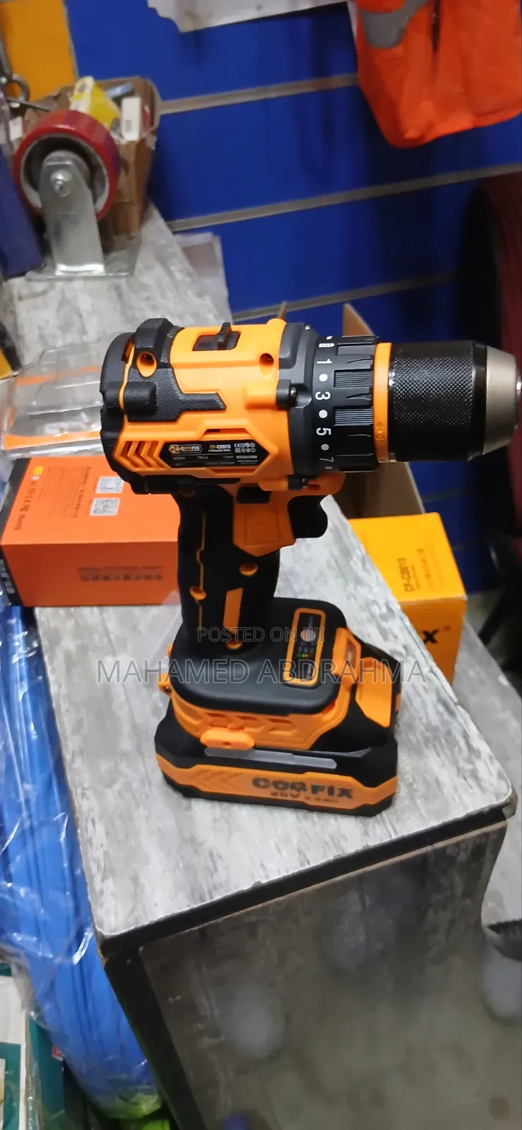 Coffix Charger Drill 20v 4A