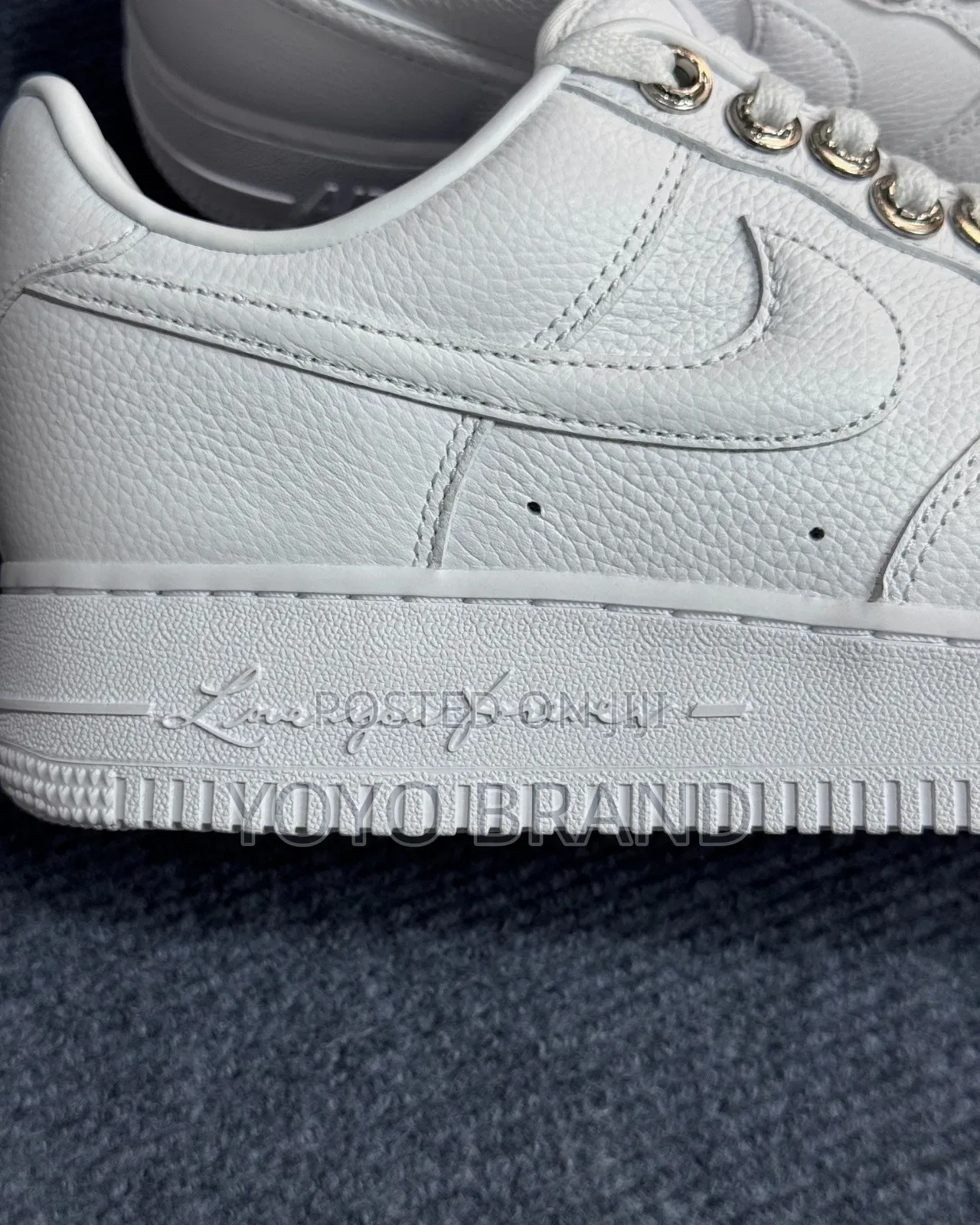 Chrome Hearts X NOCTA X Nike Air Force 1 Low "Love You Forever"Shoes