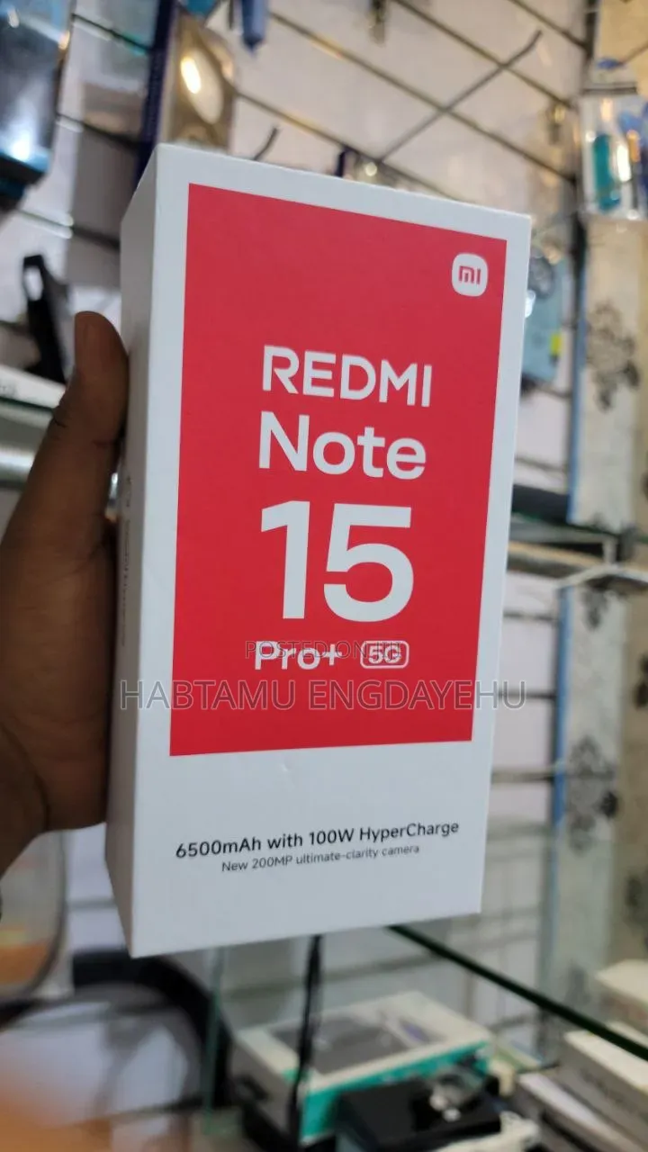 New Xiaomi Redmi Note 15 Pro+ 512 GB Red
