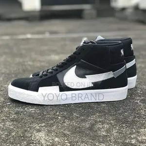 Nike SB Zoom Blazer Mid Premium 'Mosaic' Unisex Fashion Sneaker