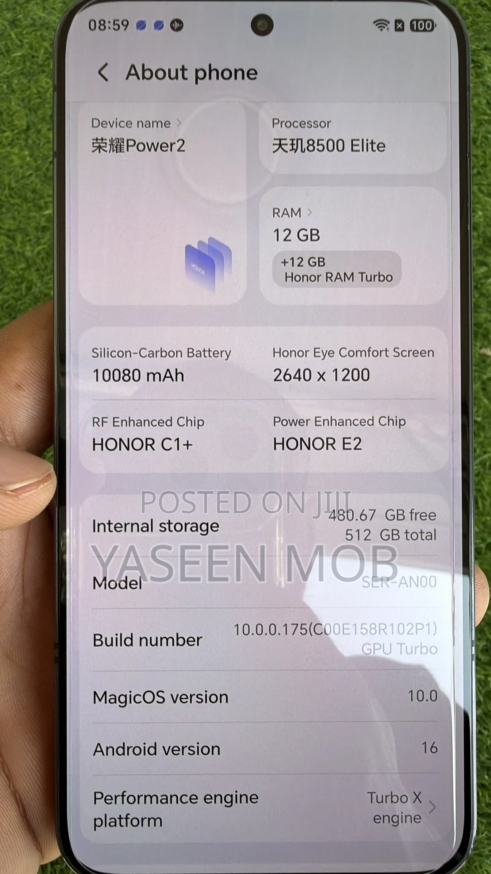New Honor 20 128 GB Black