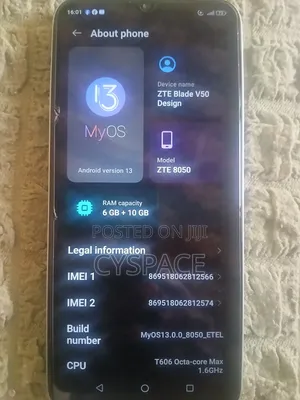 ZTE Blade V50 Design 128 GB Bronze