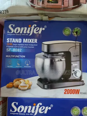Sonifer Stand Mixer Sf-8082 2000w Powerful Motor 12l Large