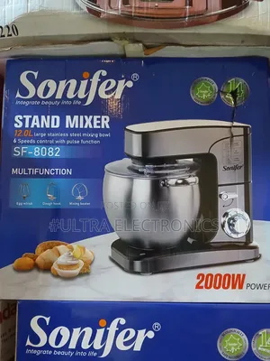 Sonifer Stand Mixer Sf-8082 2000w Powerful Motor 12l Large